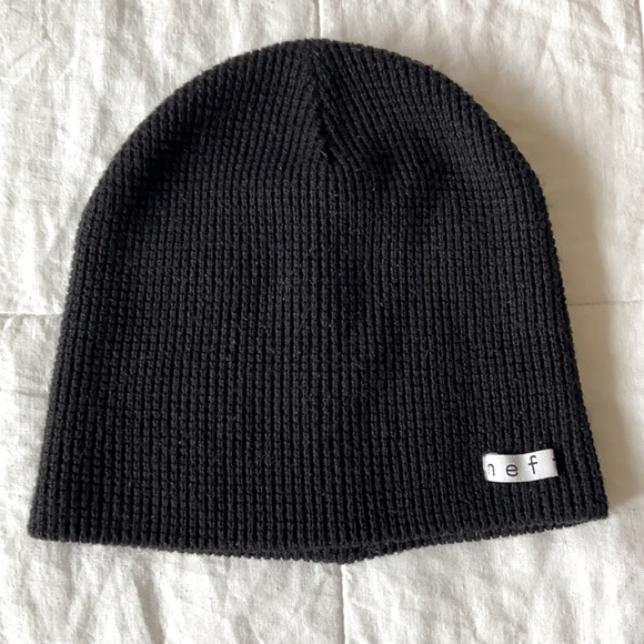 Neff Accessories - Neff Quill Waffle Knit Beanie Black